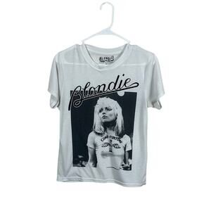 Blonde White Band Tee size XS